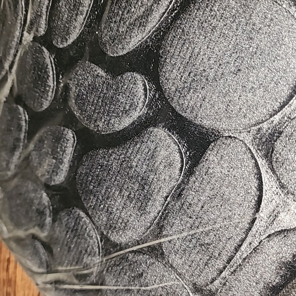 New Memory Foam Cobblestone Super Water Absorbent Bath Mats 20 x 32 Black - Picture 2 of 2